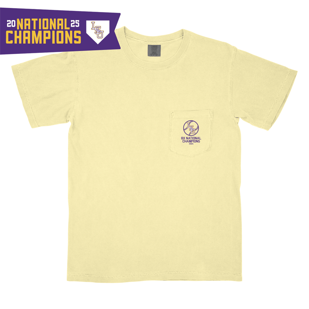 LSU 2025 College World Series Champions T-Shirt - Shop B - Unlimited - men tee