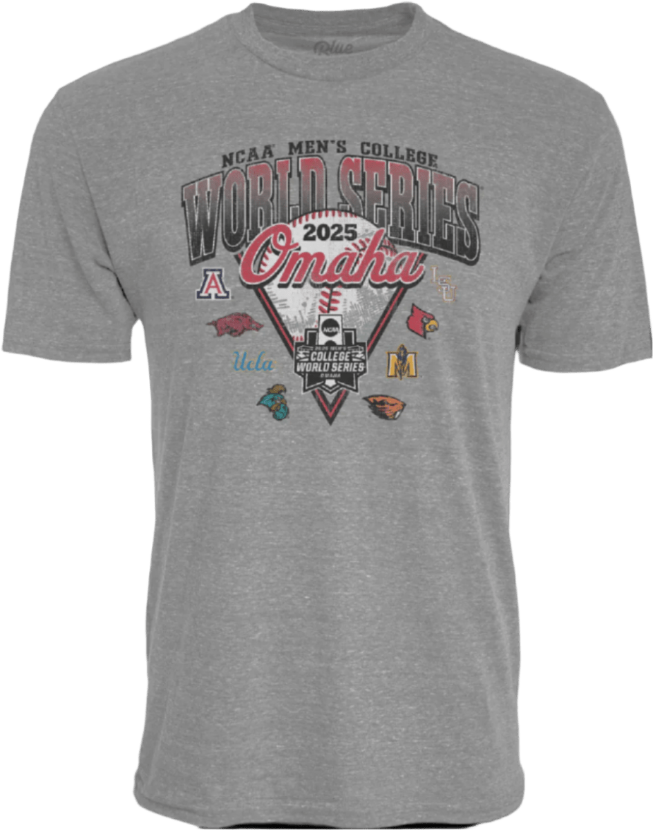 LSU 2025 Eight at the Plate T-Shirt - Shop B - Unlimited - men tee