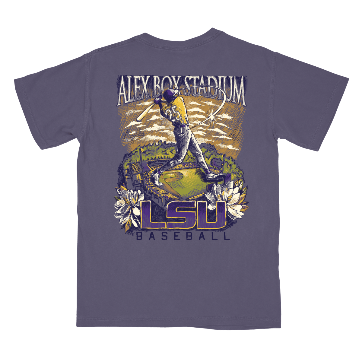 LSU Alex Box Field Day T-Shirt - Shop B - Unlimited - men tee