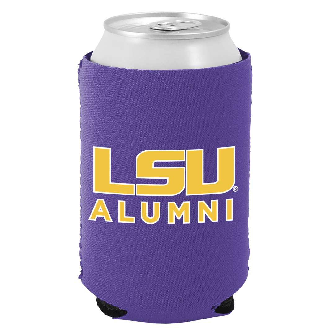 LSU Alumni Can Cooler - Shop B - Unlimited - novelty drinkware