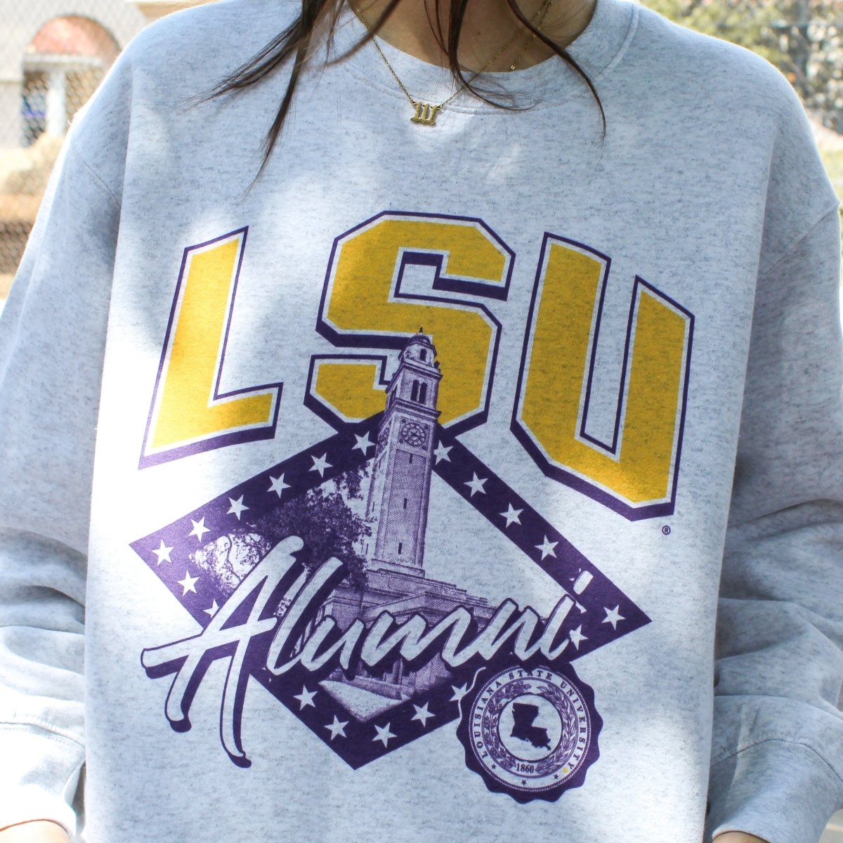 LSU Alumni Crewneck - Shop B - Unlimited - men fleece