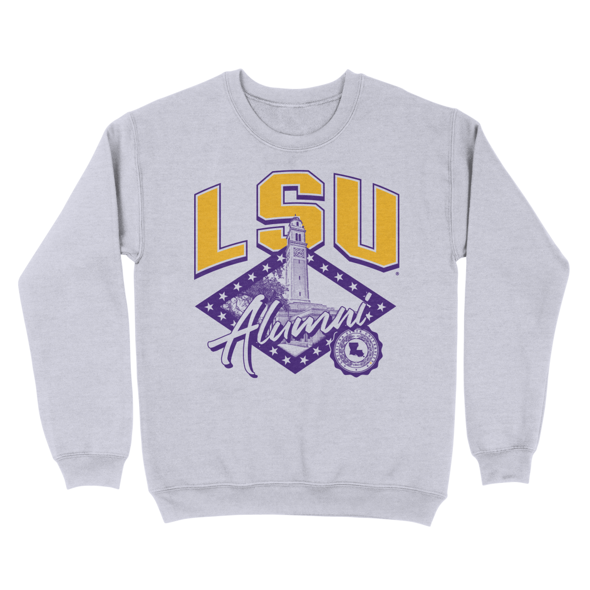 LSU Alumni Crewneck - Shop B - Unlimited - men fleece