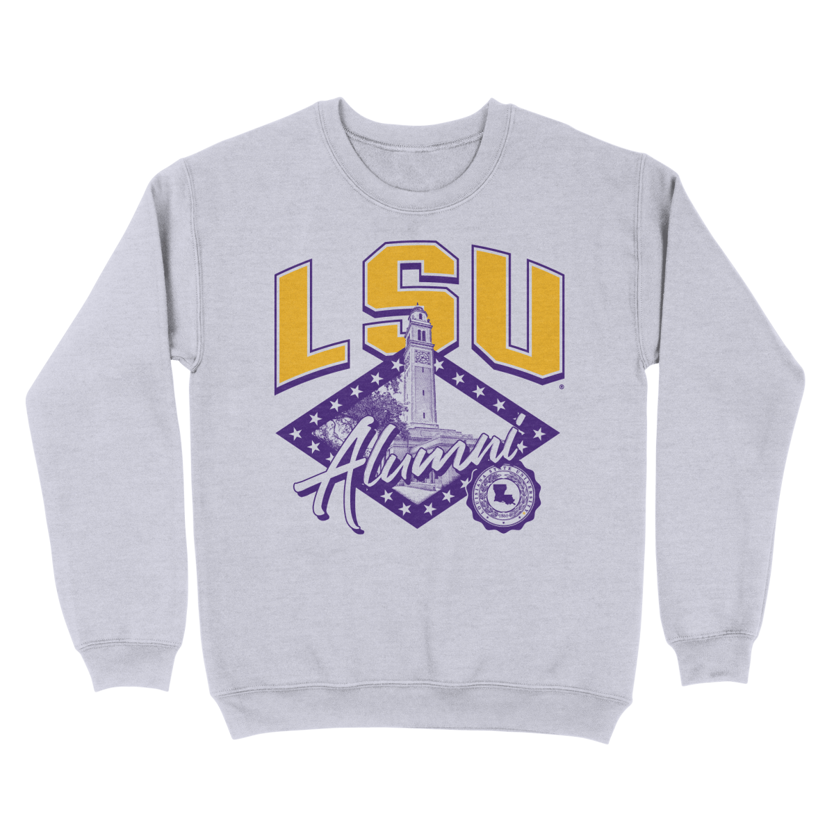 LSU Alumni Crewneck Shop.B Unlimited Shop B Unlimited