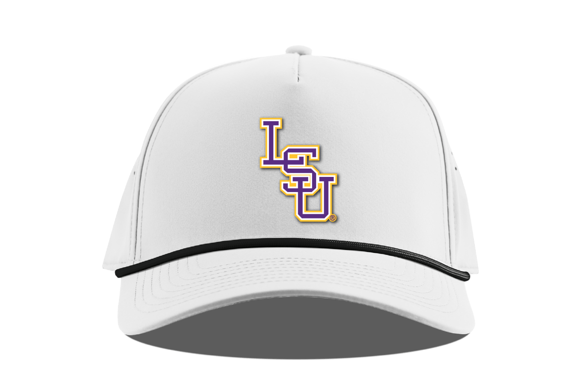 LSU Baseball Logo 5 Panel Rope Hat - Shop B - Unlimited - caps adjustable