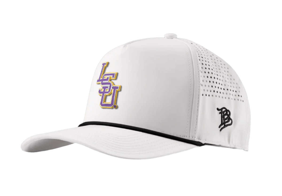 LSU Baseball Logo 5 Panel Rope Hat - Shop B - Unlimited - caps adjustable