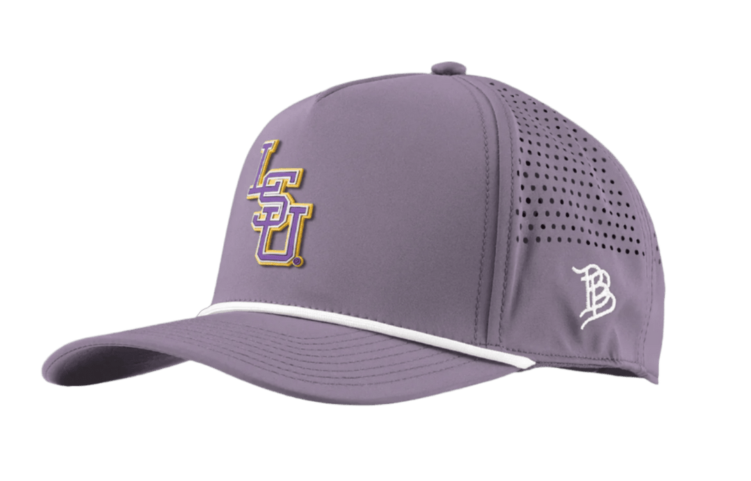 LSU Baseball Logo 5 Panel Rope Hat - Shop B - Unlimited - caps adjustable