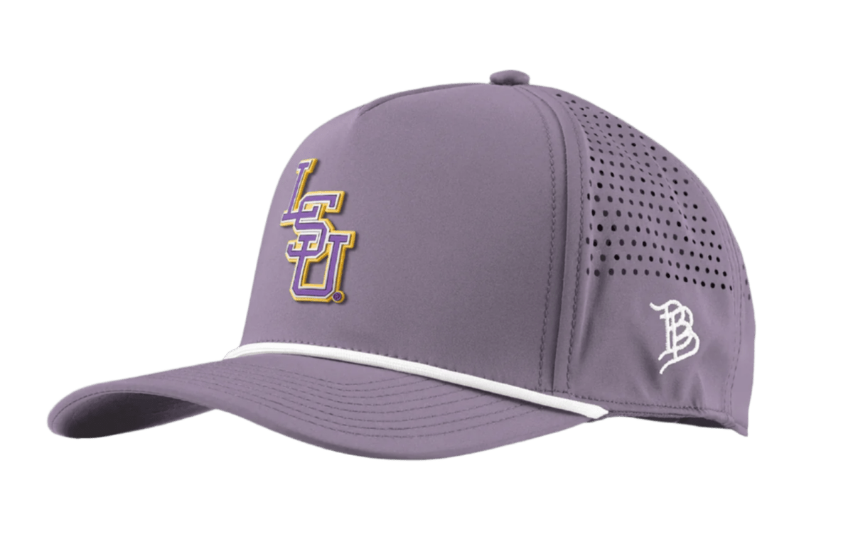 LSU Baseball Logo 5 Panel Rope Hat - Shop B - Unlimited - caps adjustable
