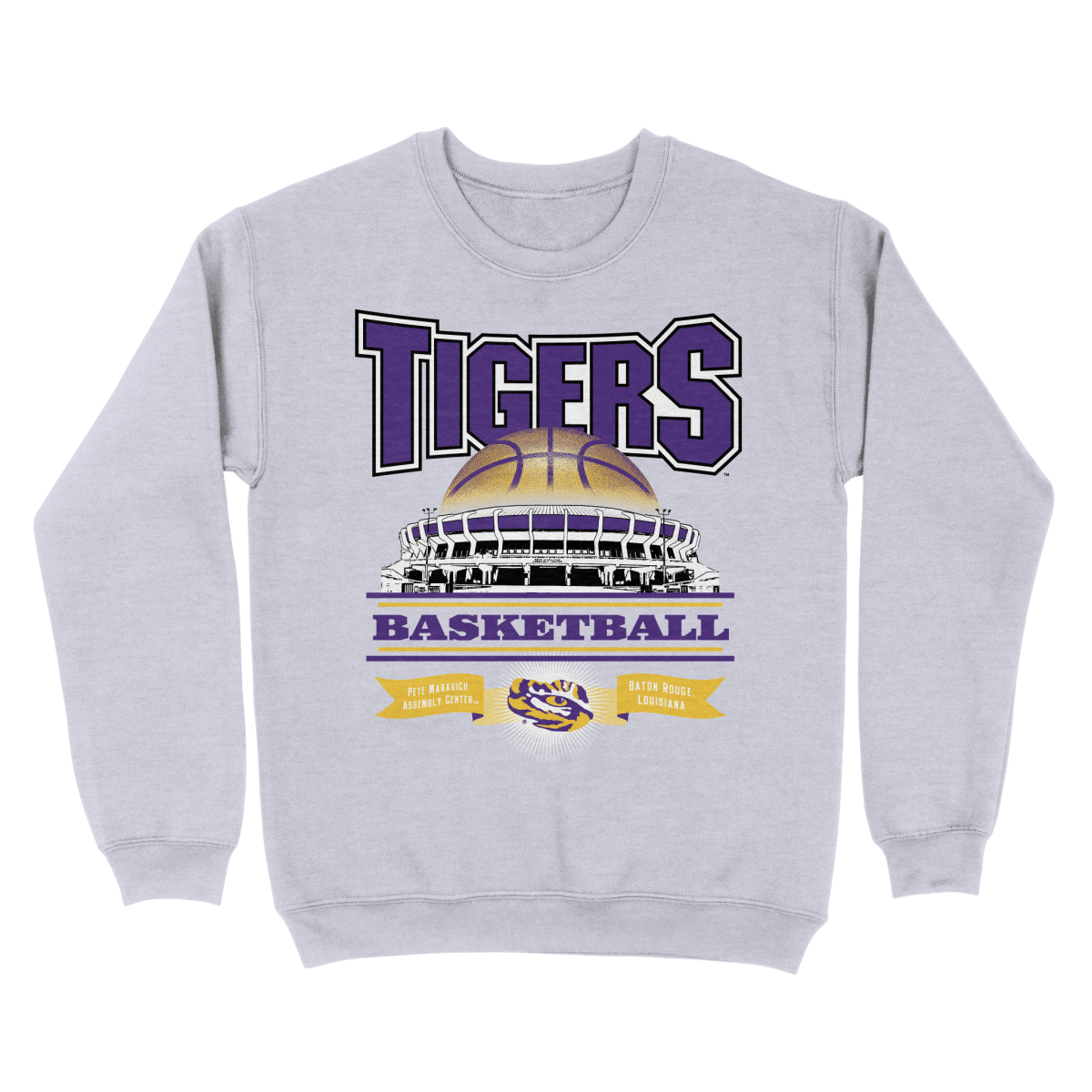 LSU Basketball City Crewneck - Shop B - Unlimited - men fleece