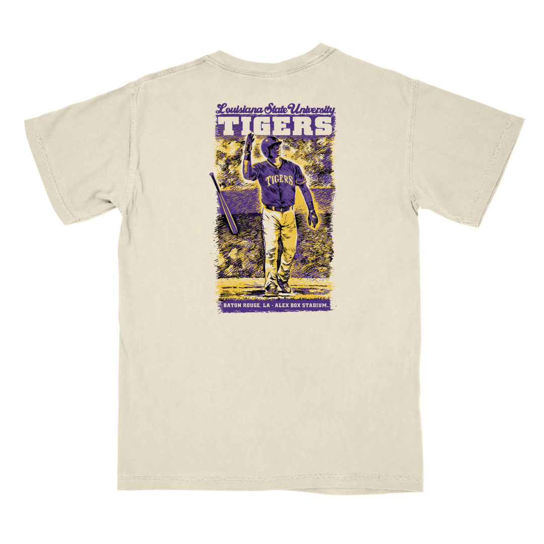 LSU Bat Flip T-Shirt - Shop B - Unlimited - men tee