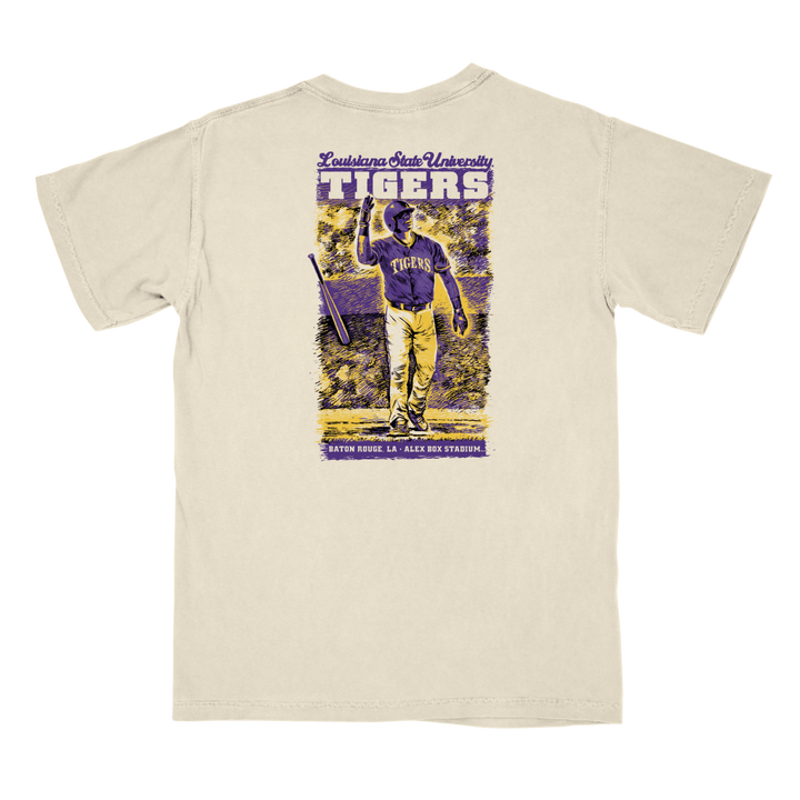 LSU Bat Flip T-Shirt - Shop B - Unlimited - men tee