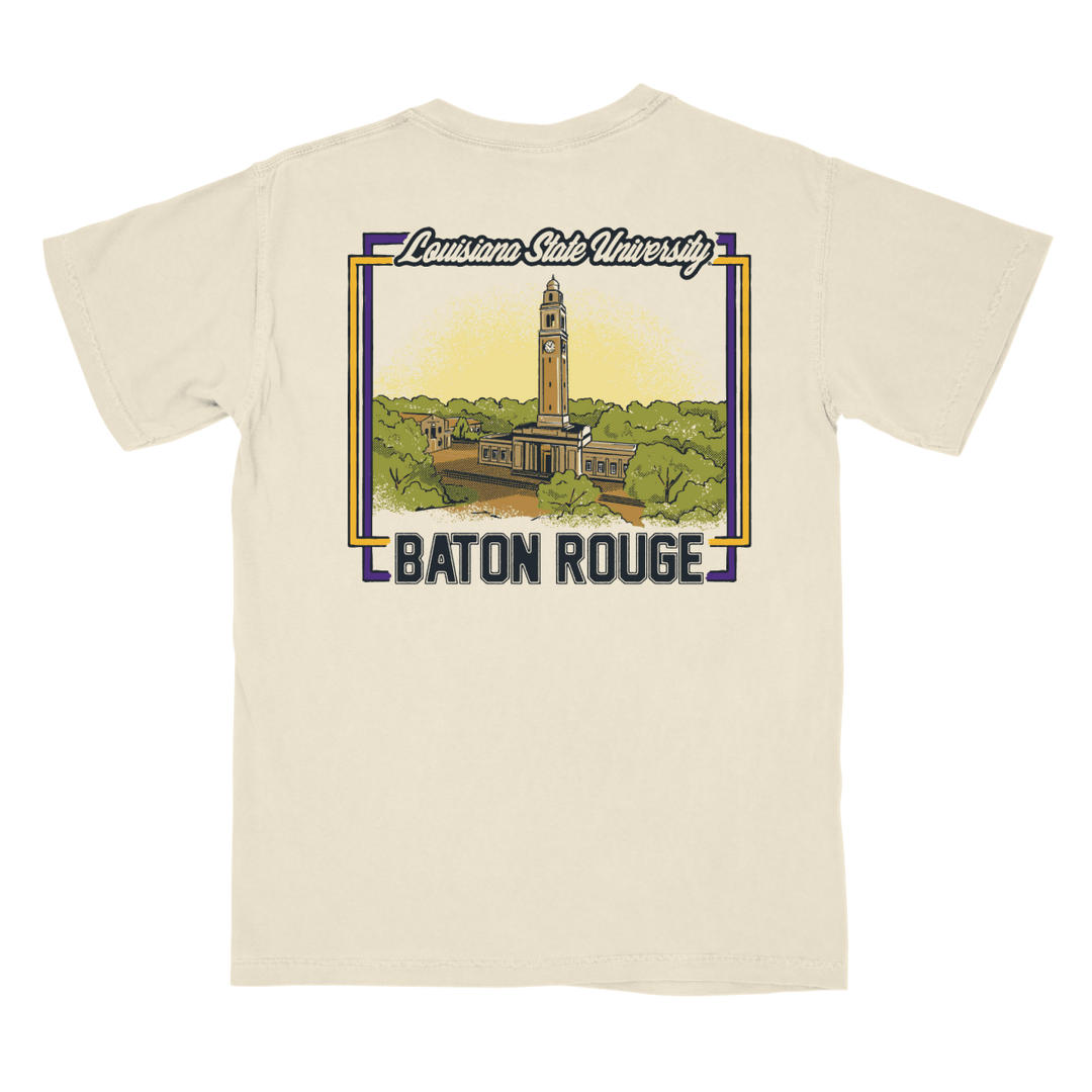 LSU Classic Landmarks T-Shirt - Shop B - Unlimited - men tee