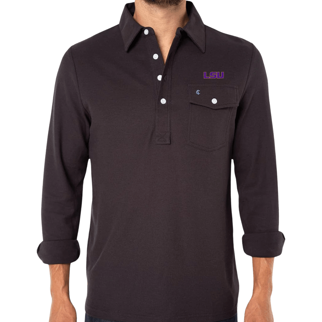 LSU Criquet Long Sleeve Players Shirt - Shop B - Unlimited - men resort