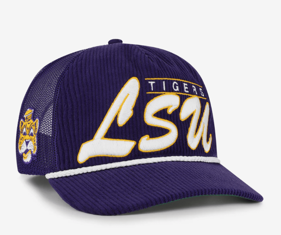 LSU Double Header Mesh 47 Brand Hitch Hat - Shop B - Unlimited - caps adjustable