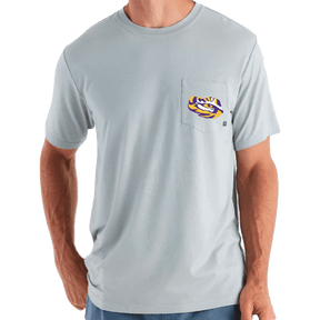 LSU Free Fly Men's Bamboo Flex Pocket Tee - Shop B - Unlimited - men tee