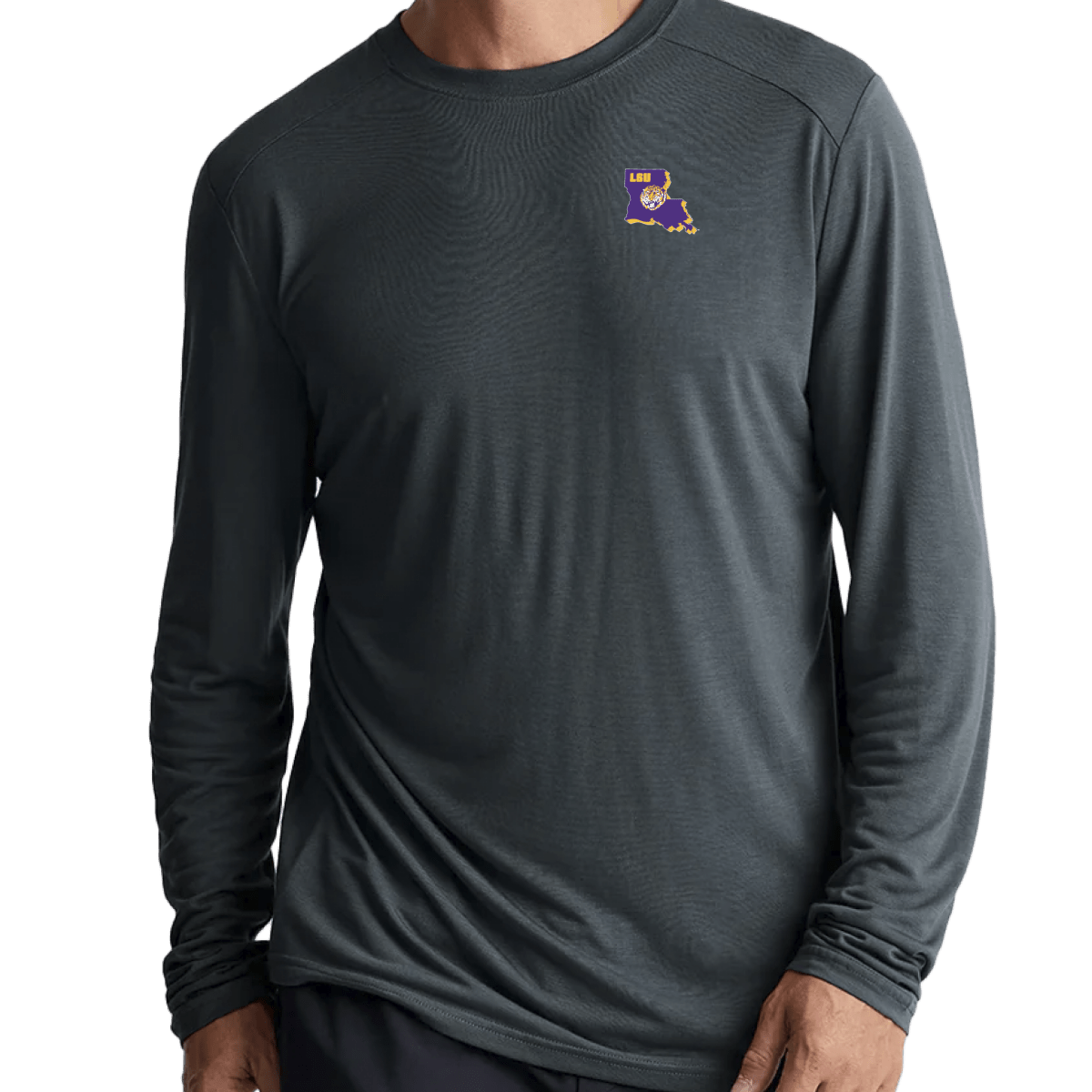 LSU Free Fly Men's Bamboo Lightweight Long Sleeve - Shop B - Unlimited - men tee