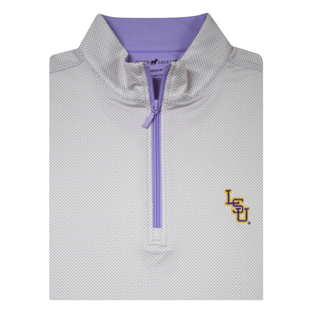 LSU Horn Legend 1/4 Zip Baseball Pullover - Shop B - Unlimited - men outerwear