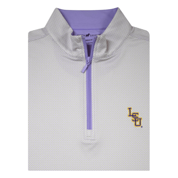 LSU Horn Legend 1/4 Zip Baseball Pullover - Shop B - Unlimited - men outerwear