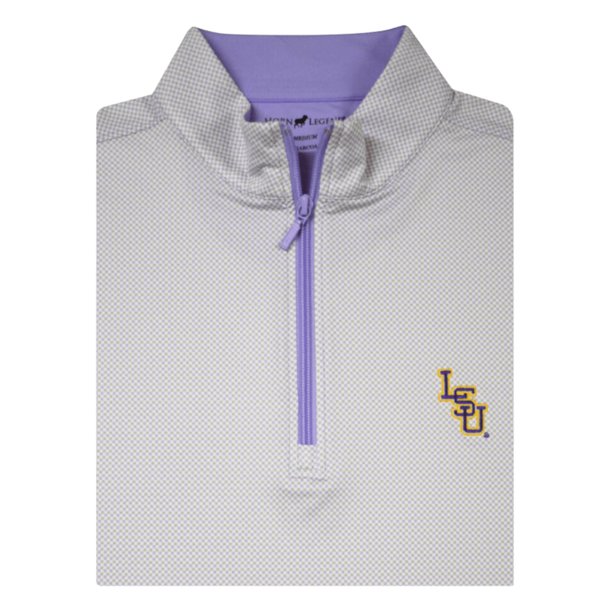 LSU Horn Legend 1/4 Zip Baseball Pullover - Shop B - Unlimited - men outerwear