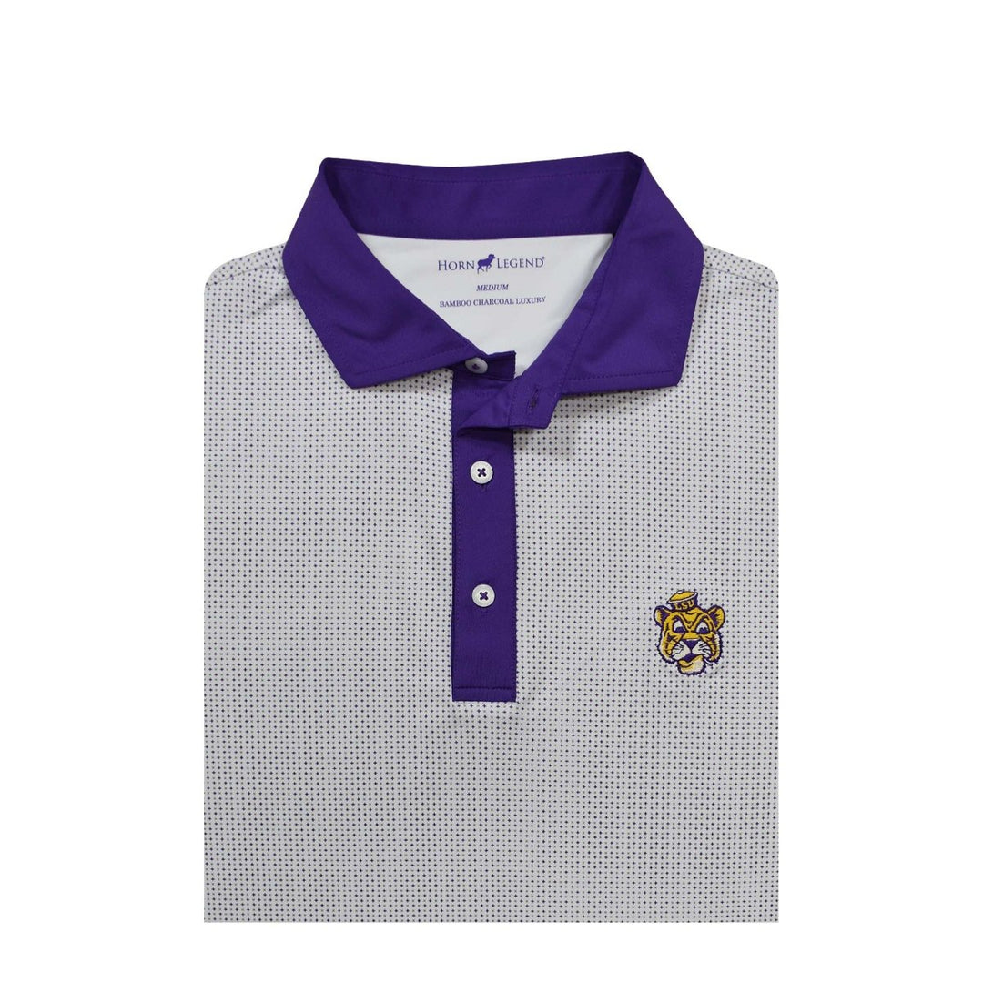 LSU Horn Legend Classic Tiger Polo - Shop B - Unlimited - men resort