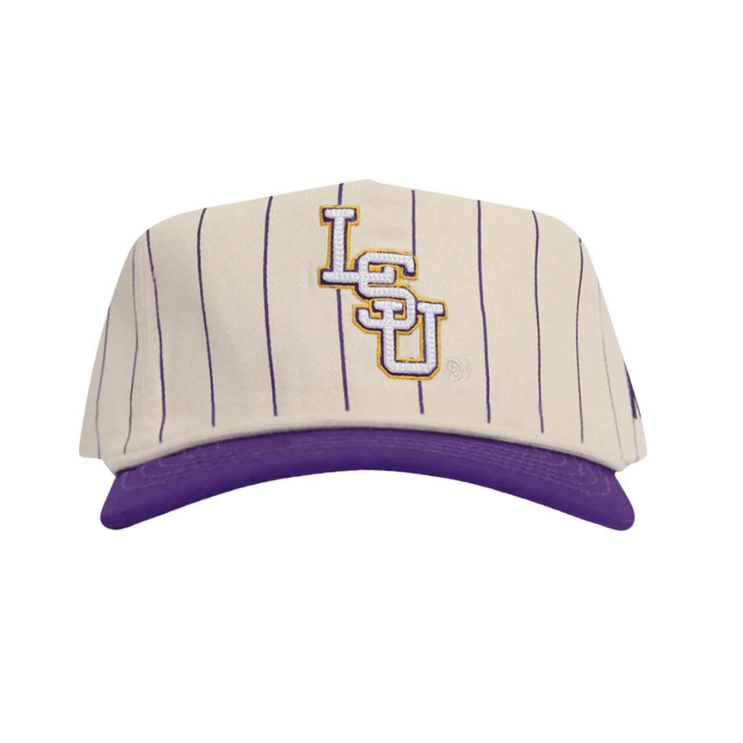 LSU No Rivals Pinstripe Hat - Shop B - Unlimited - caps adjustable
