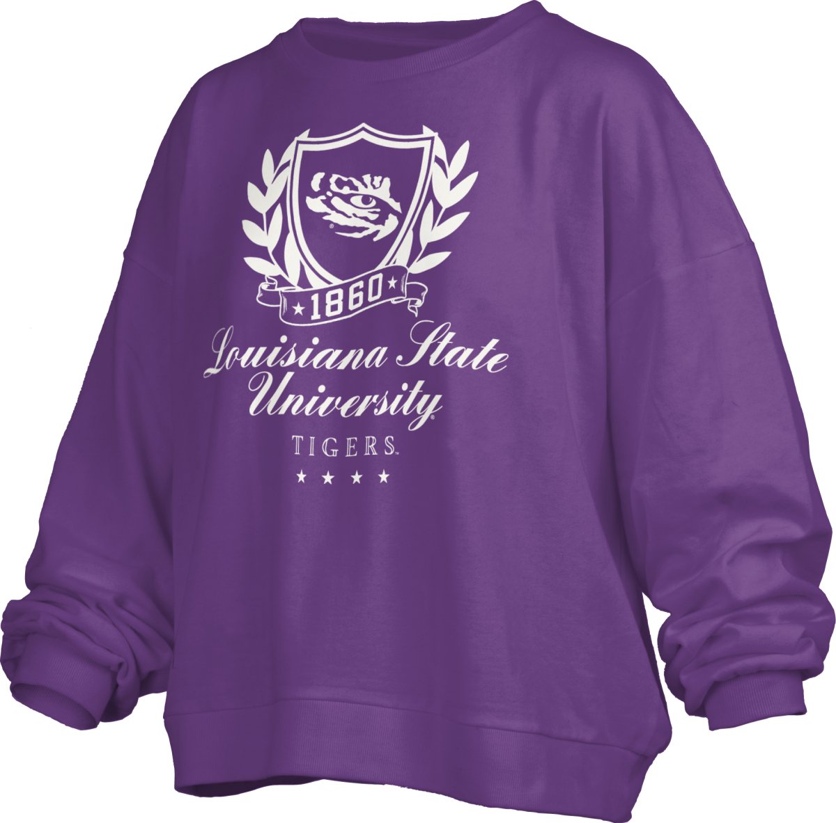 LSU Pressbox Big Aug Fleece Sweatshirt - Shop B - Unlimited - men fleece