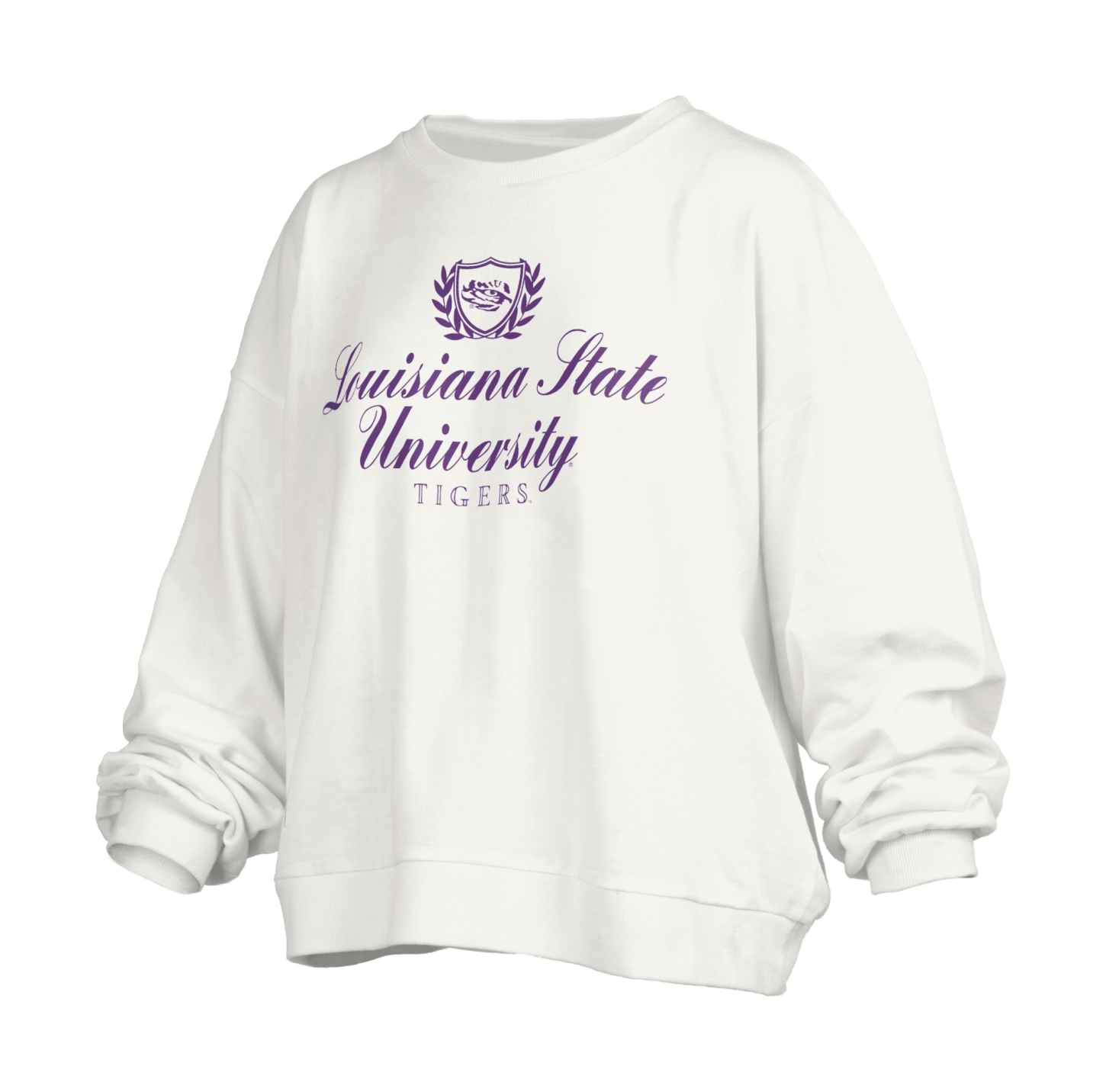 LSU Pressbox Janise Fleece Augusta Sweatshirt