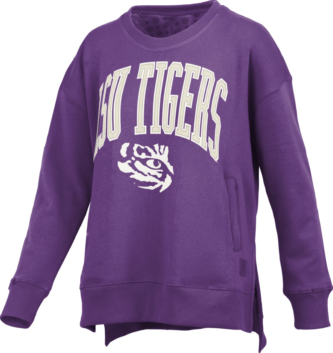 LSU Pressbox Venice Oversized Pocket Fleece - Shop B - Unlimited - men fleece