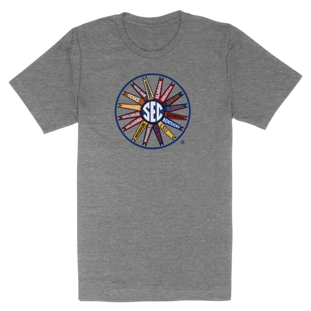 LSU SEC Pinwheel Logo T-Shirt - Shop B - Unlimited - men fleece