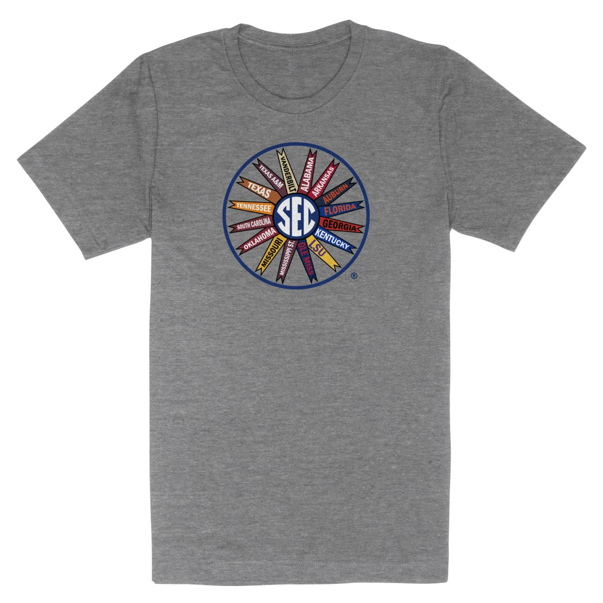 LSU SEC Pinwheel Logo T-Shirt - Shop B - Unlimited - men fleece