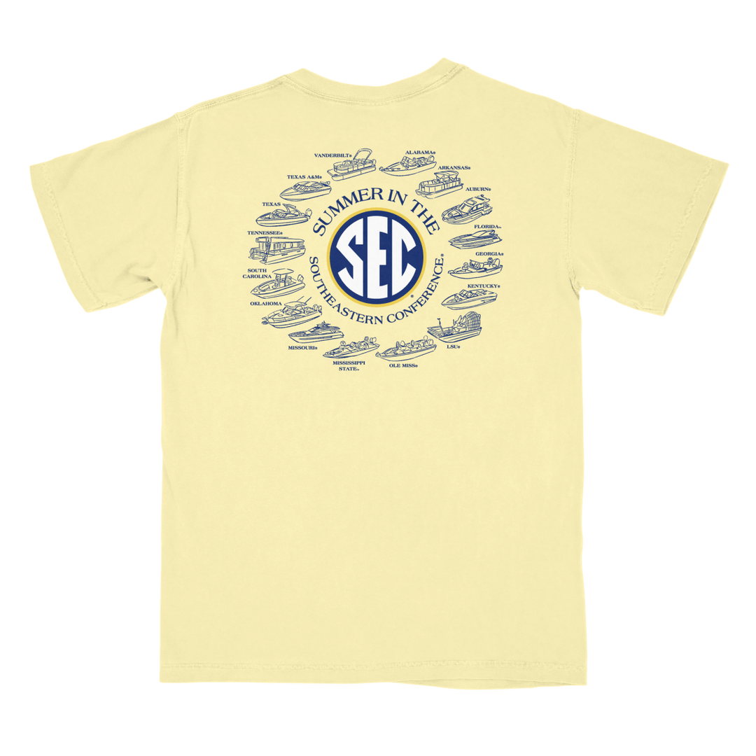 LSU SEC Summer Boats T-Shirt - Shop B - Unlimited - men tee