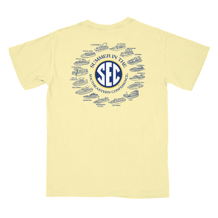 LSU SEC Summer Boats T-Shirt - Shop B - Unlimited - men tee