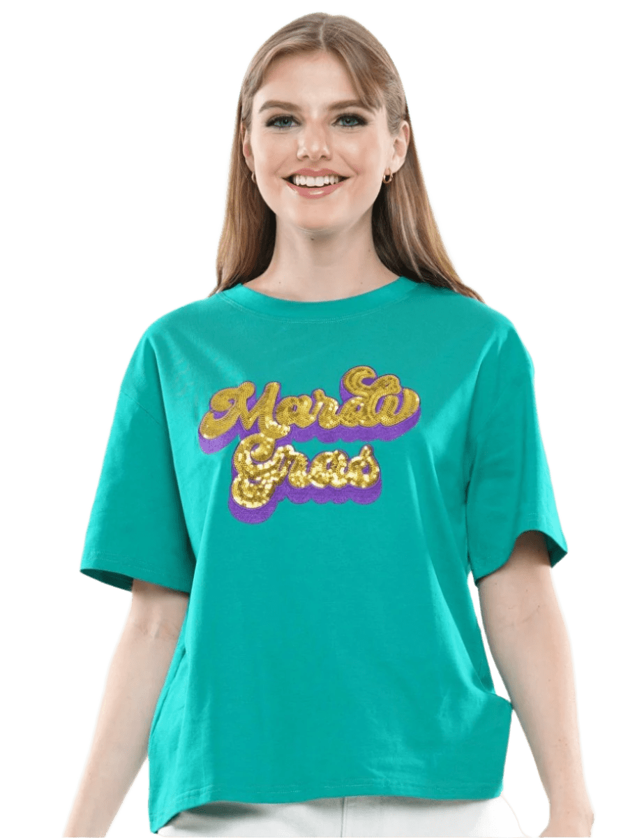 lsu mardi gras shirt