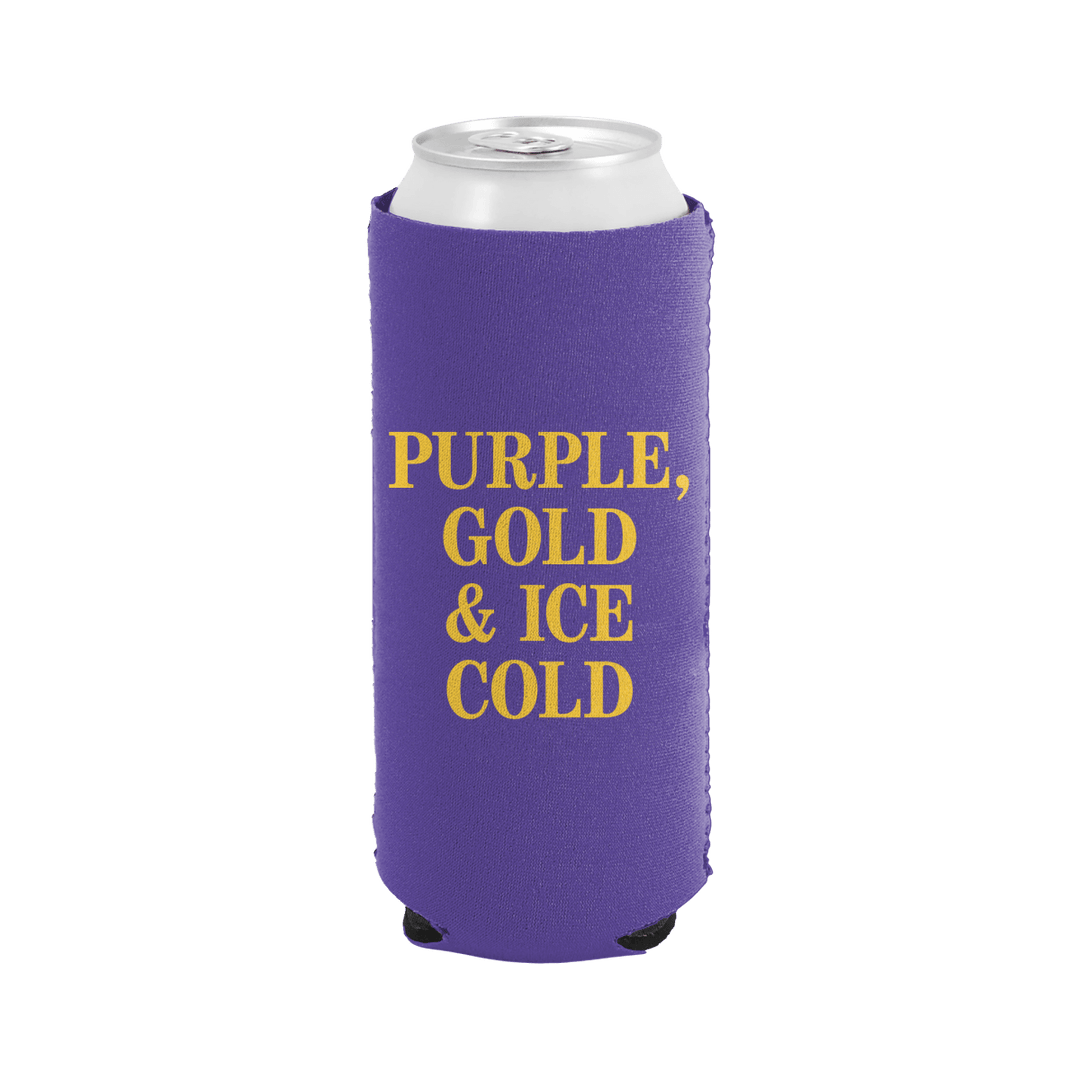 LSU Simple Spirit Can Cooler - Shop B - Unlimited - novelty drinkware