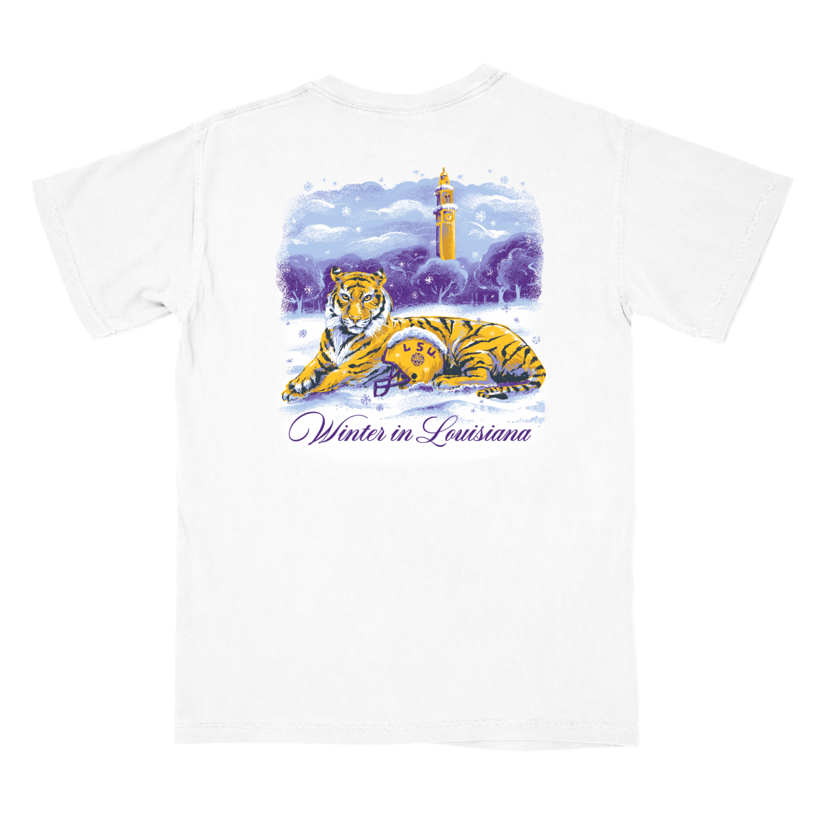 LSU Sneaux Day 2025 T-Shirt - Shop B - Unlimited - men tee