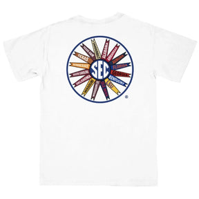 LSU Southeastern Conference New Pinwheel T-Shirt - Shop B - Unlimited - men tee