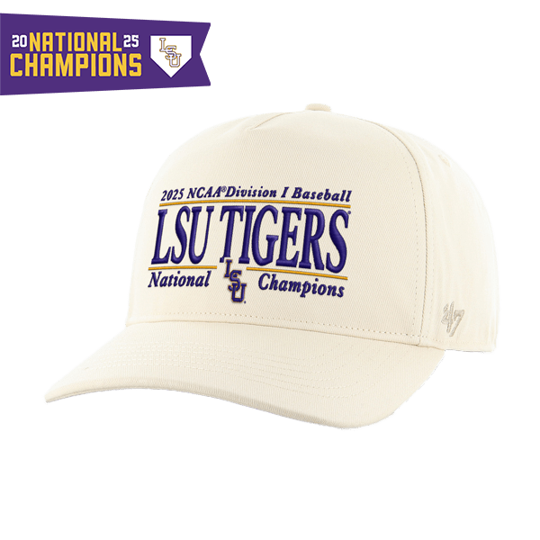 LSU Tigers 2025 NCAA National Champions Hat - Shop B - Unlimited - caps adjustable