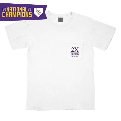LSU Tigers 2X Jelleaux Shot Champions T-Shirt