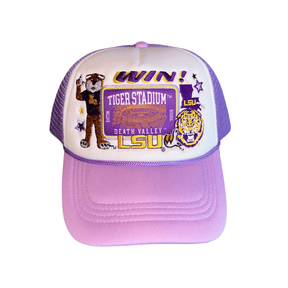 LSU Tigers Layered Patch Hat - Shop B - Unlimited - caps adjustable