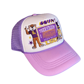 LSU Tigers Layered Patch Hat - Shop B - Unlimited - caps adjustable