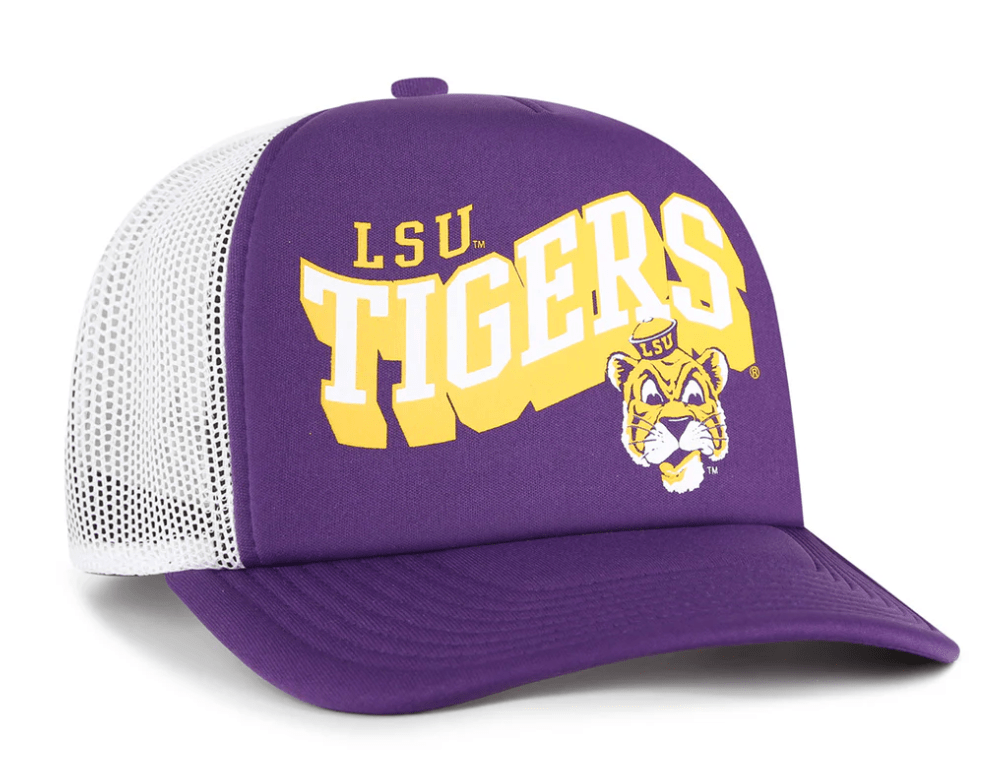 LSU Tigers Meander 47 Trucker Hat - Shop B - Unlimited - caps adjustable