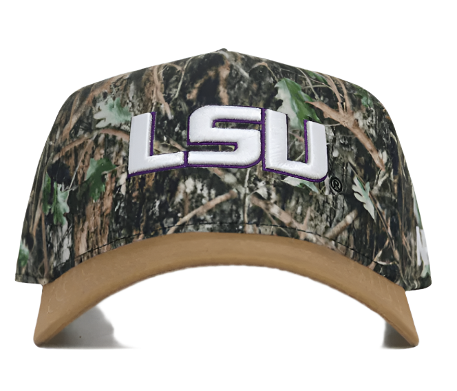 LSU Tigers No Rivals Camo Hat Explorer Edition - Shop B - Unlimited - caps adjustable