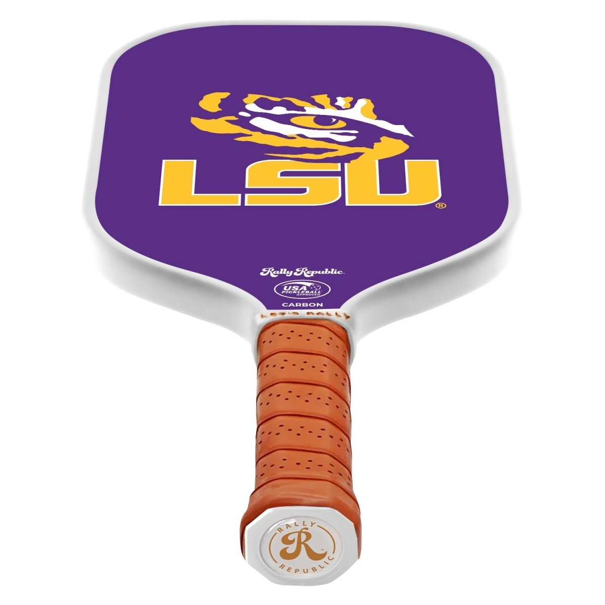 LSU Tigers Purple Gold LSU Mark - Shop B - Unlimited - Pickleball Paddles