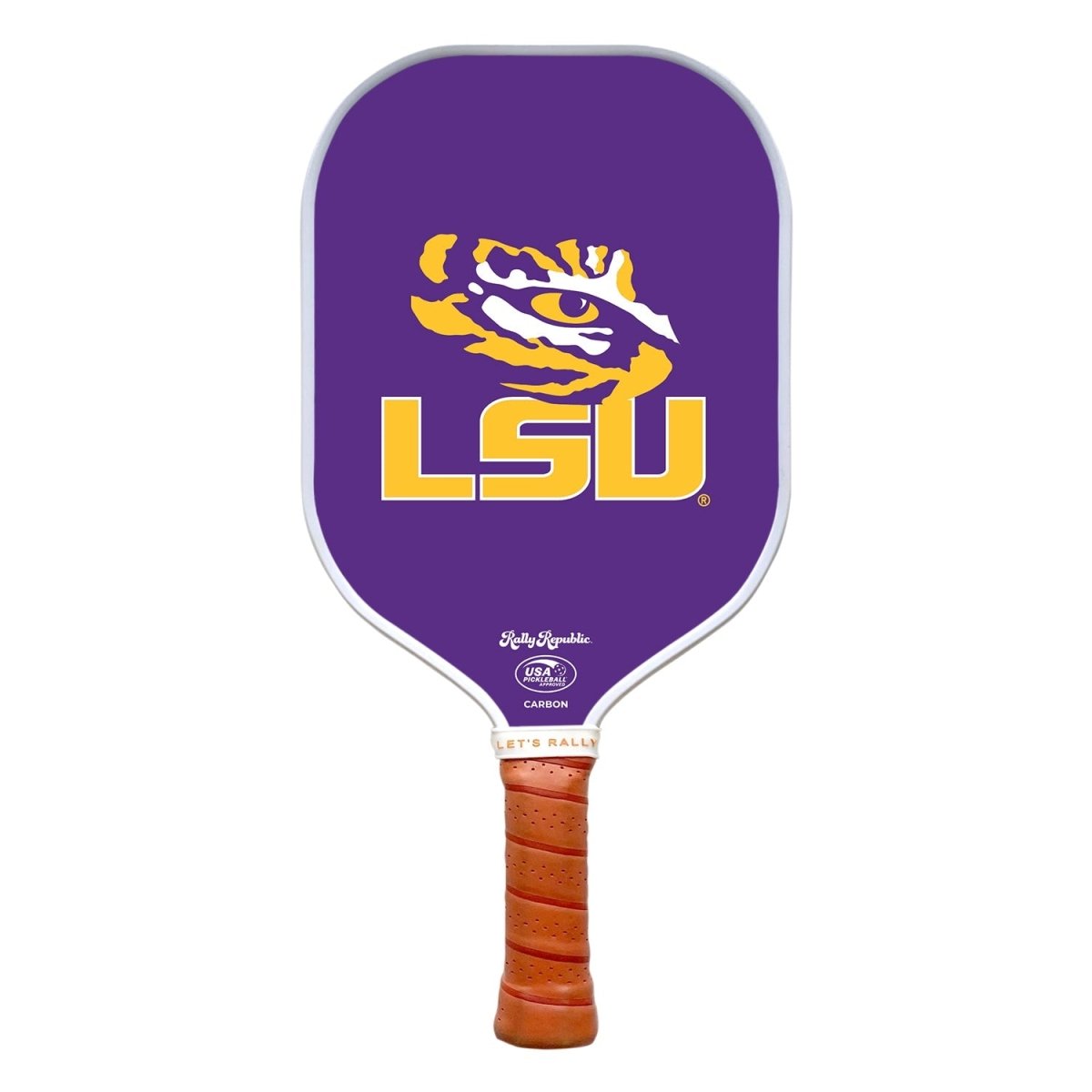 LSU Tigers Purple Gold LSU Mark - Shop B - Unlimited - Pickleball Paddles