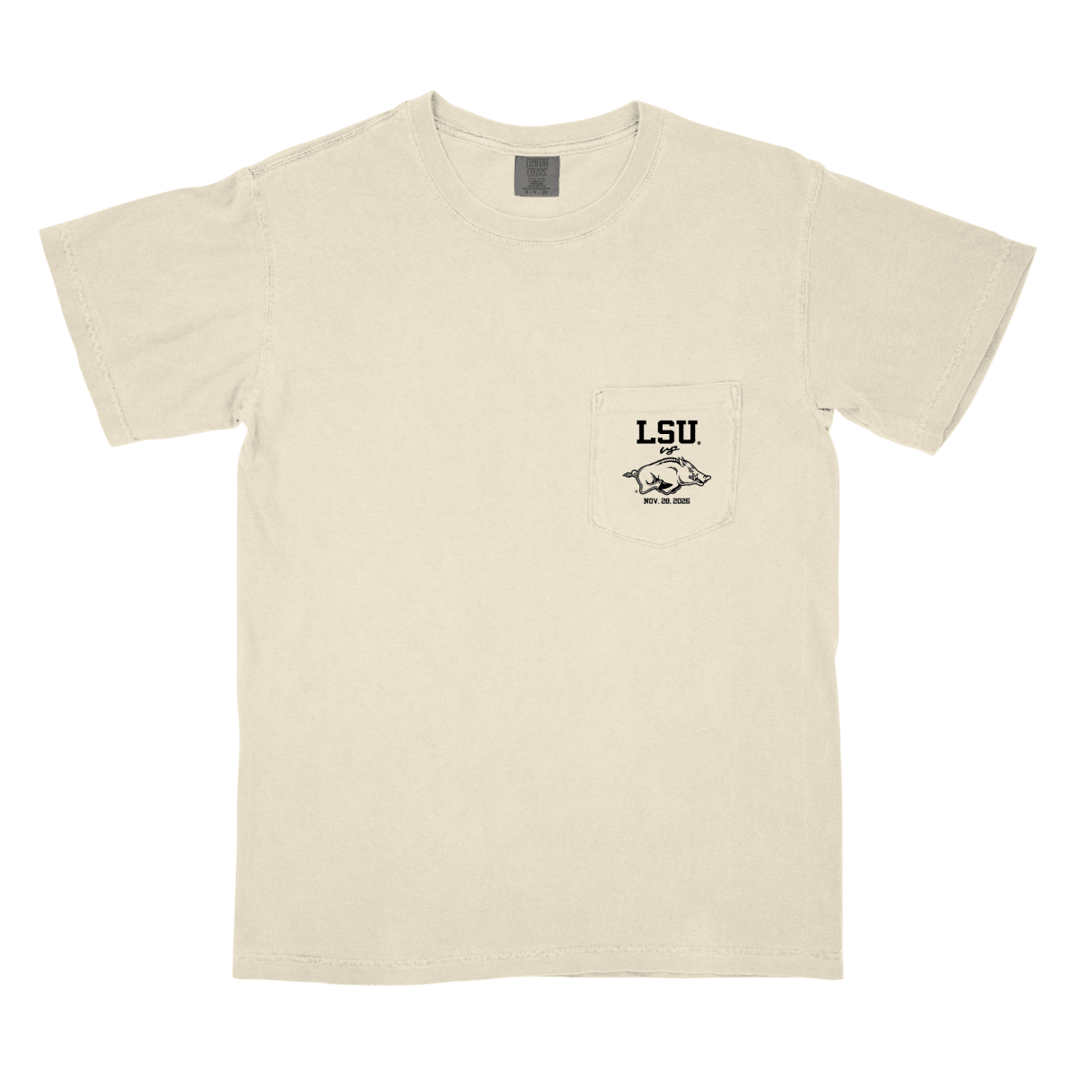 LSU Tigers vs Arkansas Razorbacks 2026 Game Day T-Shirt - Game Day Apparel - T-Shirt