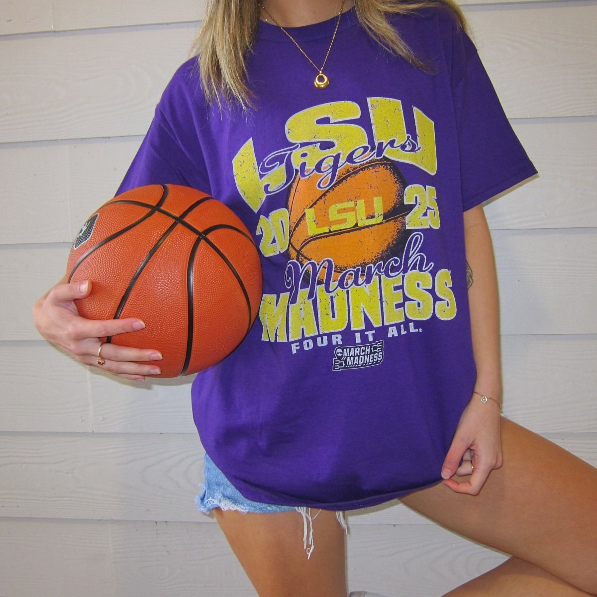 LSU Tigers Women’s Basketball March Madness 2025 T-Shirt - Shop B - Unlimited - men tee