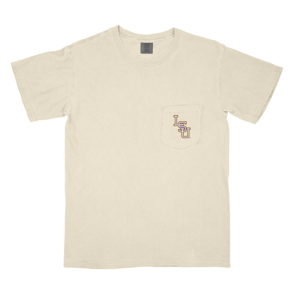 LSU Vintage MVP Pocket T-Shirt - Shop B - Unlimited - men tee