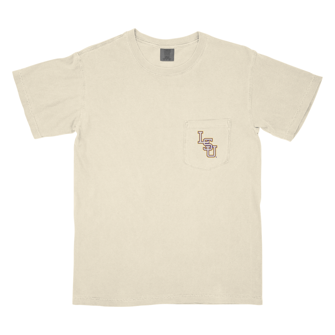 LSU Vintage MVP Pocket T-Shirt - Shop B - Unlimited - men tee