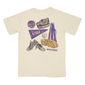 LSU Vintage MVP Pocket T-Shirt - Shop B - Unlimited - men tee