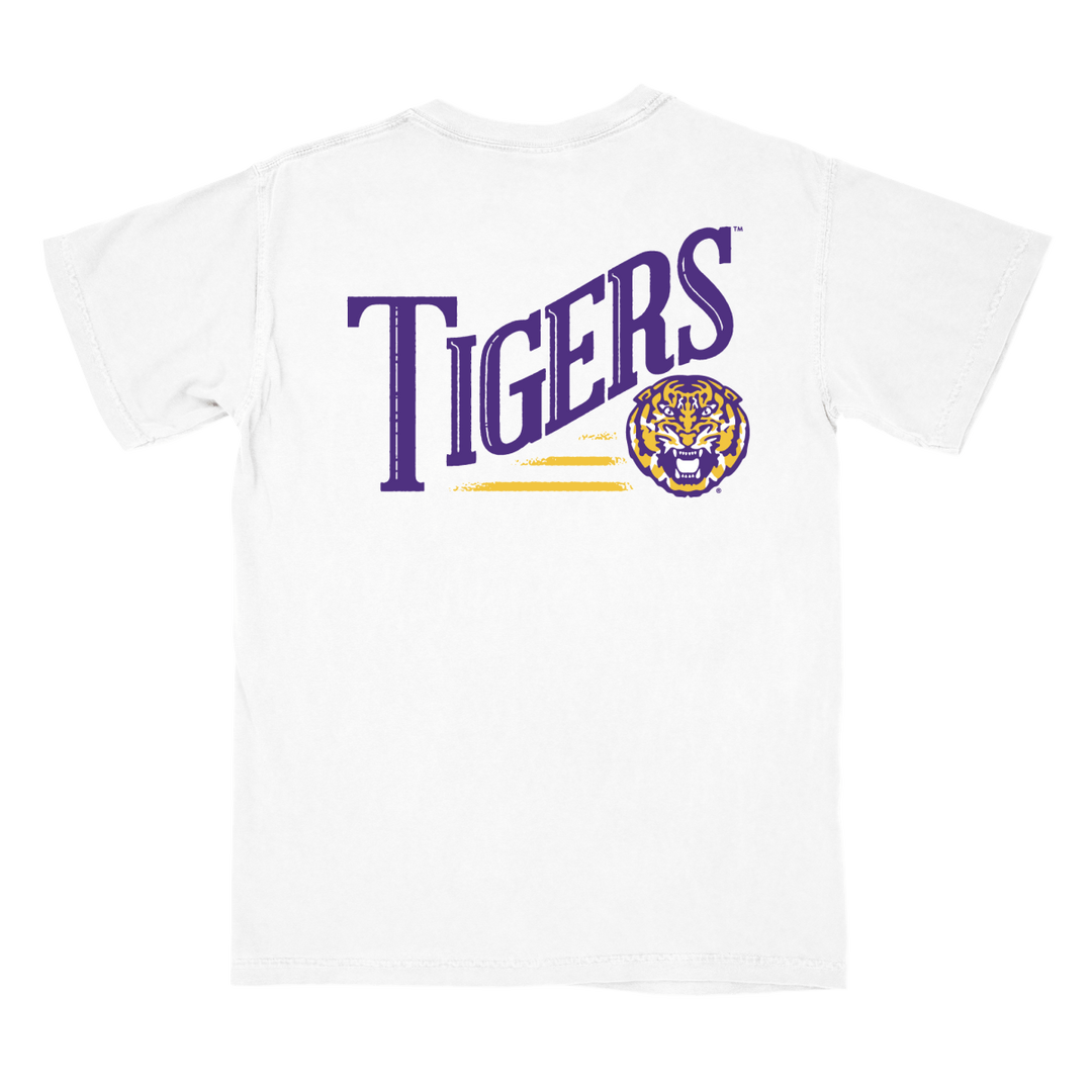 LSU Vintage Rising T-Shirt - Shop B - Unlimited - men tee