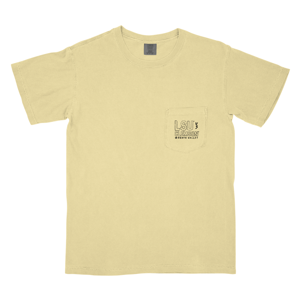 LSU vs. Clemson Game Day 2025 T-Shirt - Shop B - Unlimited - men tee